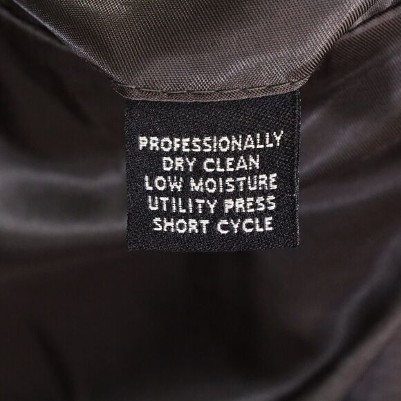 Jos A Bank Sport Coat Mens 41R Wool Gray Micro Plaid Lined Jacket Blazer - Picture 12 of 16